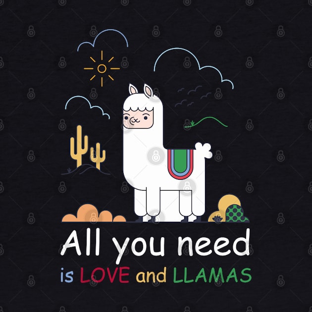 All you need is love and LLAMAS by Pannolinno